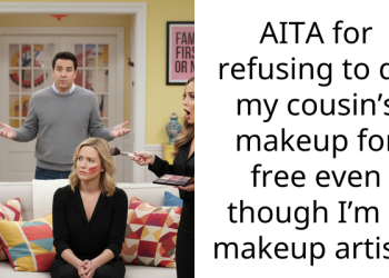 AITA for refusing to do my cousin’s makeup for free even though I’m a makeup artist?