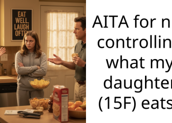 AITA for not controlling what my daughter (15F) eats?