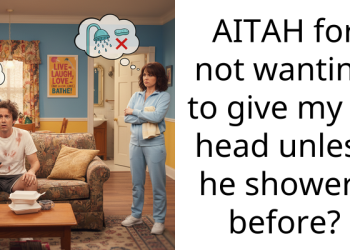 AITAH for not wanting to give my bf head unless he showers before?
