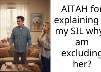 AITAH for explaining to my SIL why I am excluding her?