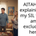 AITAH for explaining to my SIL why I am excluding her?