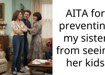 AITA for preventing my sister from seeing her kids