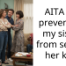 AITA for preventing my sister from seeing her kids