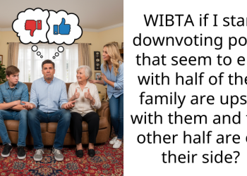 WIBTA if I start downvoting posts that seem to end with half of their family are upset with them and the other half are on their side?