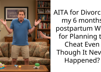 AITA for Divorcing my 6 months postpartum Wife for Planning to Cheat Even Though It Never Happened?