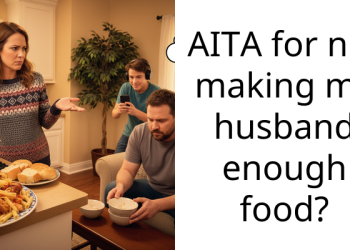 AITA for not making my husband enough food?