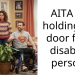 AITA for holding the door for a disabled person?