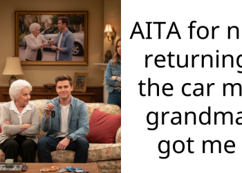 AITA for not returning the car my grandma got me