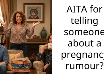 AITA for telling someone about a pregnancy rumour?