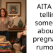 AITA for telling someone about a pregnancy rumour?