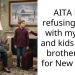 AITA For refusing to go with my wife and kids to her brothers far for New Years.