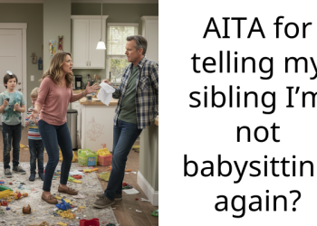AITA for telling my sibling I’m not babysitting again?