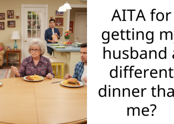 AITA for getting my husband a different dinner than me?