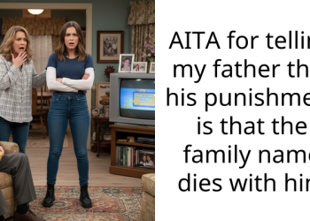 AITA for telling my father that his punishment is that the family name dies with him