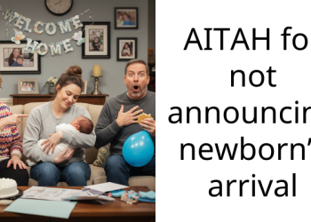 AITAH for not announcing newborn’s arrival