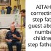 AITAH for correcting my step father’s guest about the number of children my step father has ?