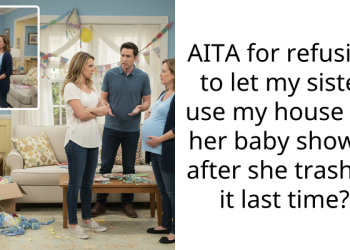 AITA for refusing to let my sister use my house for her baby shower after she trashed it last time?