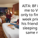 AITA: BF invited me to Vegas, only to find out a week prior that his friend will be sleeping in our same room