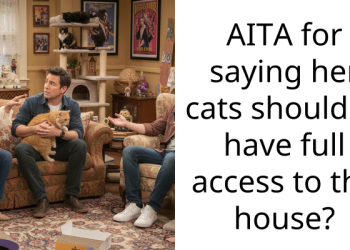 AITA for saying her cats shouldn’t have full access to the house?