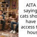 AITA for saying her cats shouldn’t have full access to the house?
