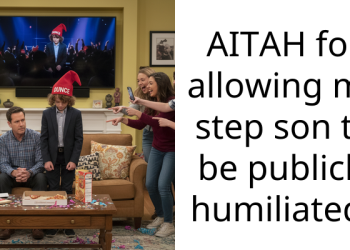 AITAH for allowing my step son to be publicly humiliated?