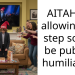 AITAH for allowing my step son to be publicly humiliated?