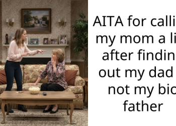 AITA for calling my mom a liar after finding out my dad is not my bio father