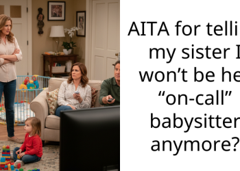 AITA for telling my sister I won’t be her “on-call” babysitter anymore?