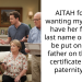 AITAH for not wanting my baby to have her father’s last name or to even be put on as the father on the birth certificate before paternity test?