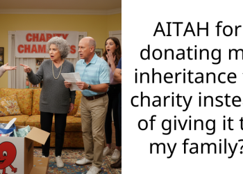 AITAH for donating my inheritance to charity instead of giving it to my family?