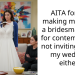 AITA for not making my sister a bridesmaid and for contemplating not inviting her to my wedding either?