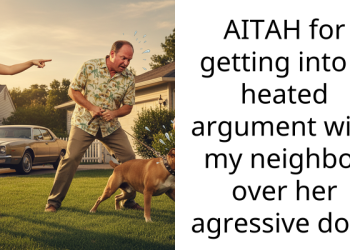 AITAH for getting into a heated argument with my neighbor over her agressive dog?