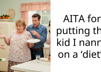 AITA for putting the kid I nanny on a ‘diet’?