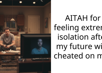 AITAH for feeling extreme isolation after my future wife cheated on me?