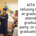AITA for refusing to walk at graduation, attend my graduation party, or go on a graduation trip?