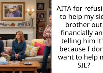AITA for refusing to help my sick brother out financially and telling him it’s because I don’t want to help my SIL?