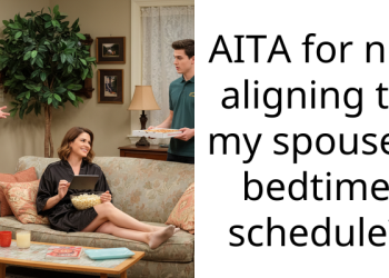 AITA for not aligning to my spouse’s bedtime schedule?