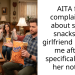 AITA for complaining about some snacks my girlfriend bought me after I specifically told her not to?