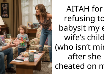 AITAH for refusing to babysit my ex wife’s child (who isn’t mine) after she cheated on me?