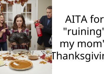 AITA for “ruining” my mom’s Thanksgiving?