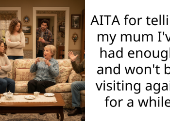AITA for telling my mum I’ve had enough and won’t be visiting again for a while
