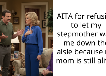AITA for refusing to let my stepmother walk me down the aisle because my mom is still alive?
