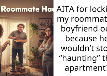 AITA for locking my roommate’s boyfriend out because he wouldn’t stop “haunting” the apartment?