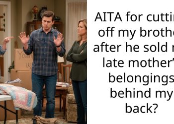 AITA for cutting off my brother after he sold my late mother’s belongings behind my back?