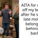 AITA for cutting off my brother after he sold my late mother’s belongings behind my back?