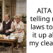 AITA for telling my in laws to suck it up about my cleaning?