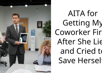 AITA for Getting My Coworker Fired After She Lied and Cried to Save Herself?