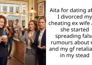Aita for dating after I divorced my cheating ex wife and she started spreading false rumours about me and my gf retaliated in my stead