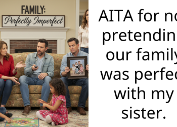 AITA for not pretending our family was perfect with my sister.