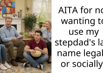 AITA for not wanting to use my stepdad’s last name legally or socially?